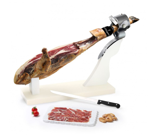 JAMÓN IBÉRICO CEBO JABUGO CORTE CUCHILLO