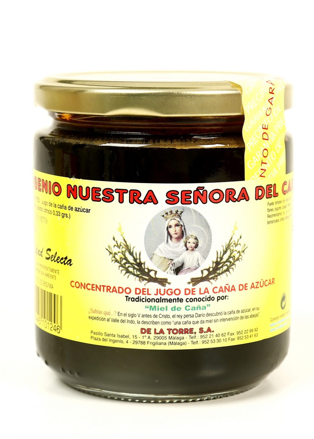 MIEL DE CAÑA NUESTRA SEÑORA DEL CARMEN