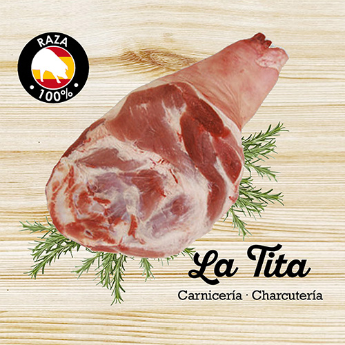 PALETILLA DE CERDO CON HUESO