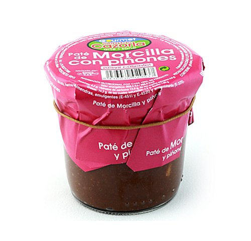 PATE DE MORCILLA CON PIÑONES