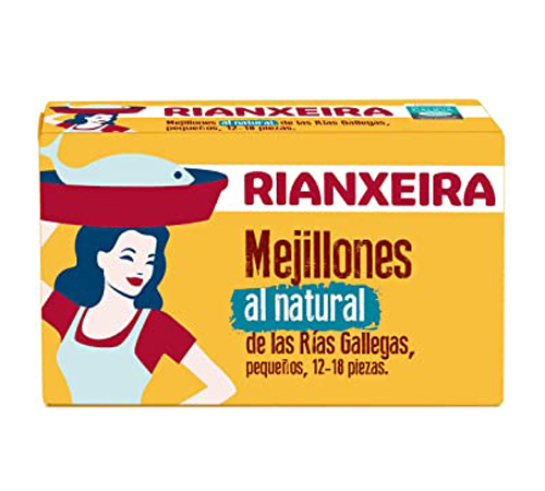 MEJILLONES RIANXEIRA AL NATURAL