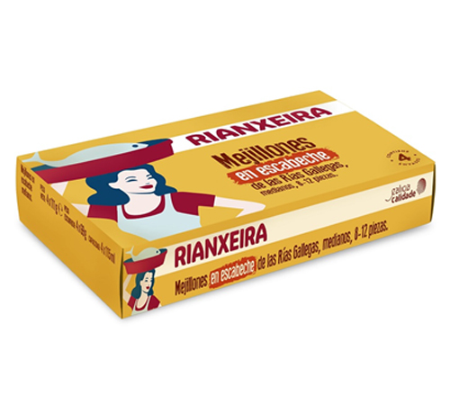 MEJILLONES RIANXEIRA EN ESCABECHE